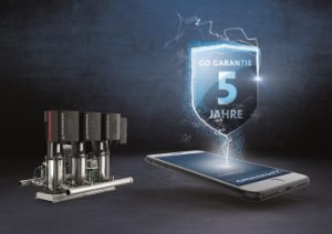 格兰富Go Garantie jetzt each <s:1> r Druckerhöhungsanlagen