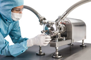 Neue Sinuspumpe für scherempfindliche, viskose pharmazeutische Produkte