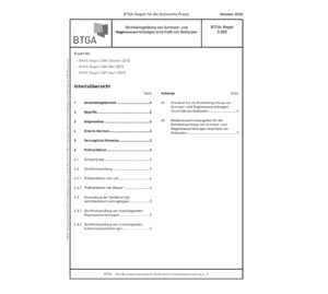 BTGA-Regel 5.005 überarbeitet: Dichtheitsprüfung von Schmutz- und Regenwasserleitungen innerhalb von Gebäuden