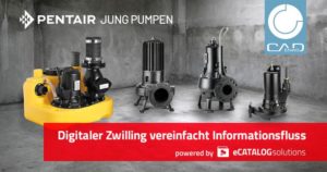 Pentair Jung Pumpen simplifica el intercambio de información con arquitectos y planificadores gracias a los gemelos digitales