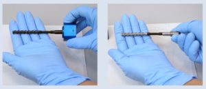 Materiali altamente abrasivi applicati in modo affidabile in quantità molto ridotte