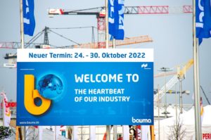 bauma weird in den Oktober 2022 verschoben