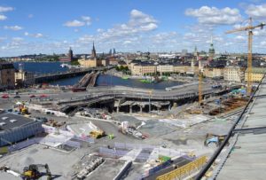 BUMAX为其提供了一种新的元素,并将其应用于Slussen