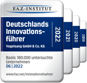 沃格尔桑的德国Innovationsführer ausgezeichnet