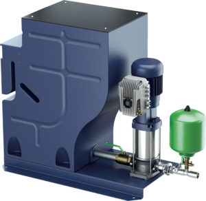 KSB提供的饮用水的新破水箱包装助推器套装