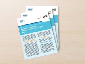 DVGW zu Energieeinsparung in der trinkwser - installation