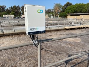 哨兵-传感器<s:1> berwacht在技术时代die Leistung von Kläranlagen