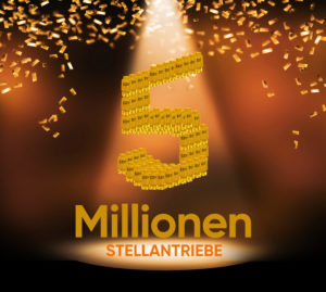 EAZY Systems produziert fünfmillionsten Stellantrieb