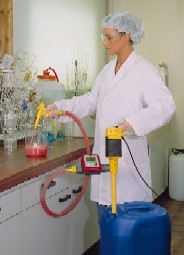 新型安全灌装及相应量测量实验室装置