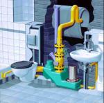 污水提升系统的简单安装