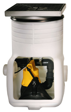 Kompakte Schmutzwasserhebeanlage