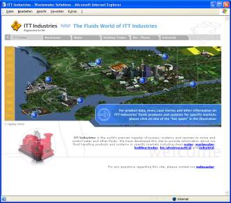 ITT Industries的流体业务推出新网站