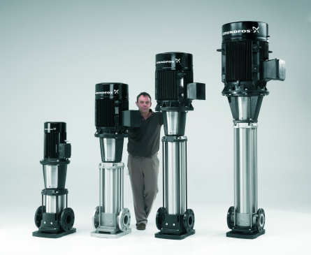 CR-Inline-Pumpen fördern bis zu 180 m³/h