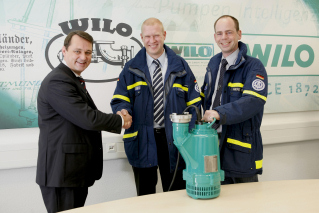 Pumpenhersteller Wilo unterstützt den Katastrophenschutz