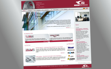 VSX网站吸引了新的设计