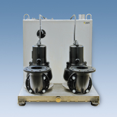 Brandschutzsichere Hebeanlagen mit robustem Edelstahlbehälter