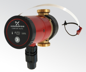 Grundfos entwickelt lernende Trinkwarmwasser-Zirkulationspumpe