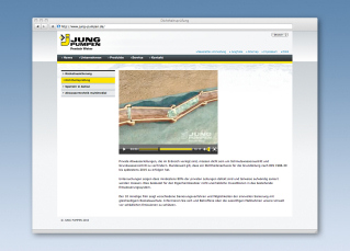 Jung Pumpen: Dichtheitsprüfung in Wort und Bild