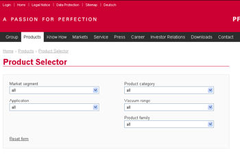 这只是几个步骤到合适的真空解决方案