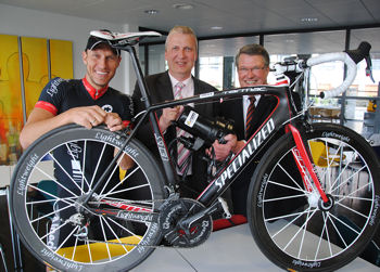 Jung Pumpen Abwasserpumpe bei Radrennen in Trinkwasserschutzgebiet