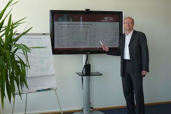 Achema 2012: VSX Geschäftsführer hält Vortrag über Energieeinsparungen durch optimierte Pumpenauswahl