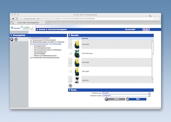 Webbasierte Pumpenauswahl und  -konfiguration löst PEP ab