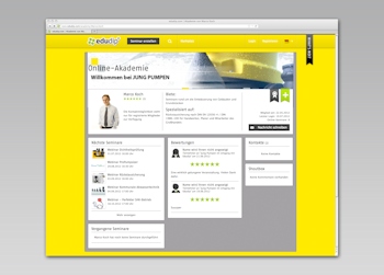 荣格Pumpen nimmt Webinareins Seminarprogramm auf