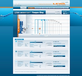 Webshop Permits the Individual Configuration of Small Pumps