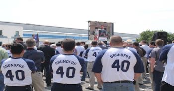 格兰富和无双泵品牌庆祝里程碑纪念日