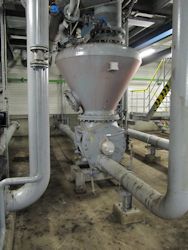 Wear-protected Rotary Valve for 60 t/h Dry Lignite