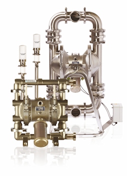 Verder präsentiert Hygienepumpen Verderair HI-CLEAN