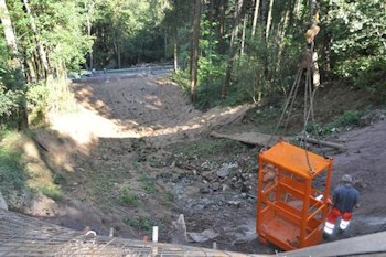 The Putzmeister P 715 Piston Pump Provides Technical First Aid