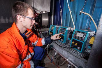 造纸厂用Qdos计量泵取代隔膜泵