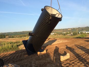 Pentair Jung Pumpen liefert pumpenschachtsystem von 1500 mm Durchmesser