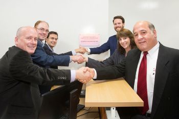 卡内基梅隆大学纳米制造设施莱博尔德会议和接待室落成典礼