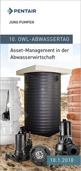 10. OWL-Abwassertag bei Pentair Jung Pumpen
