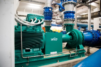 Grüne Pumpen für Trinkwasserversorgung in Basel