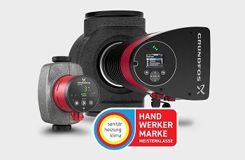 Erweiterte Leistung bei der Handwerkermarke von Grundfos