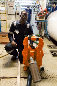 Wilden Donates New AODD Pump To Mercy Ships