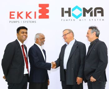 德国泵主要Homa海豹企业with India’s Ekki Pumps for India and Neighbouring Markets