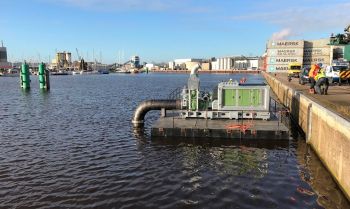 BBA Pumps Supplies Lock Complex with a Unique Temporary Pumping Installation