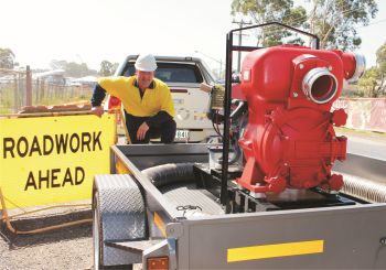 澳大利亚水泵公司的新型重型6英寸垃圾泵
