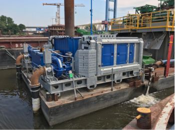 BBA Pumps的柴油驱动高扬程泵每天24小时运行