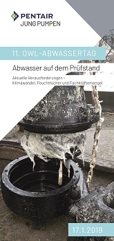 11.OWL-Abwassertag bei Pentair Jung Pumpen in Steinhagen