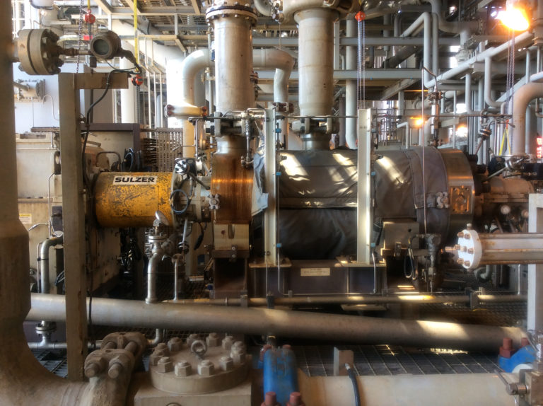Sulzer water injection pump brought back to life to maintain productivity after seven years lying dormant