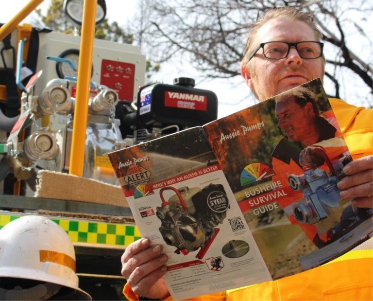 澳洲水泵提供新的火灾生存指南