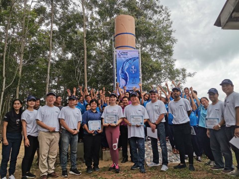 美国瓦茨与地球水基金会合作，为泰国带来清洁水
