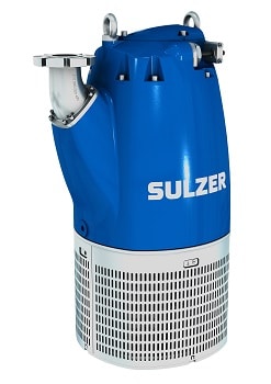 苏尔寿介绍了最新的潜水脱水XJ泵系列