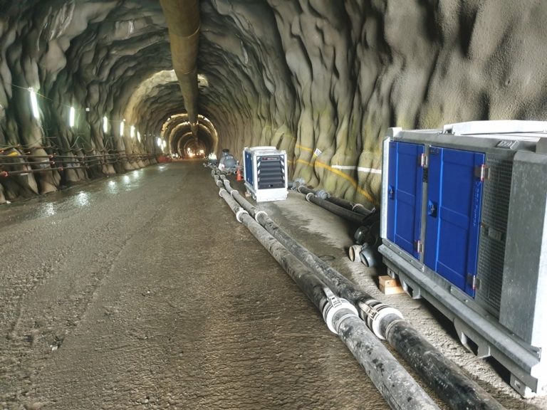BBA泵:巴拿马隧道脱水