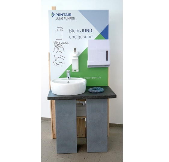Pentair Jung Pumpen bietet kostenlose Selbstbaupläne f<e:1> r mobile Waschplätze